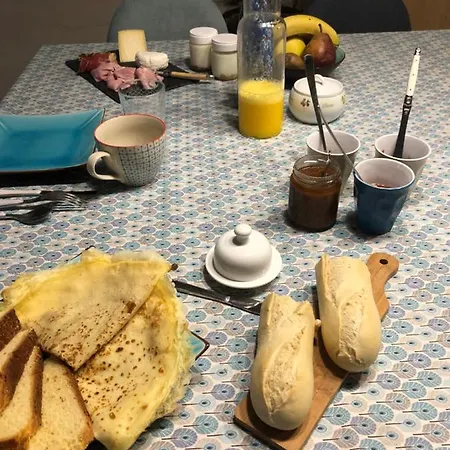 Alojamento de Acomodação e Pequeno-almoço Ardoises Et Agapanthes